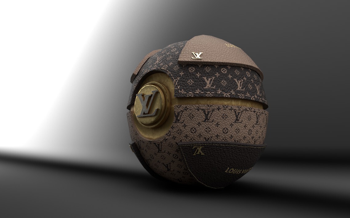 ArtStation - Pokeball x Louis Vuitton