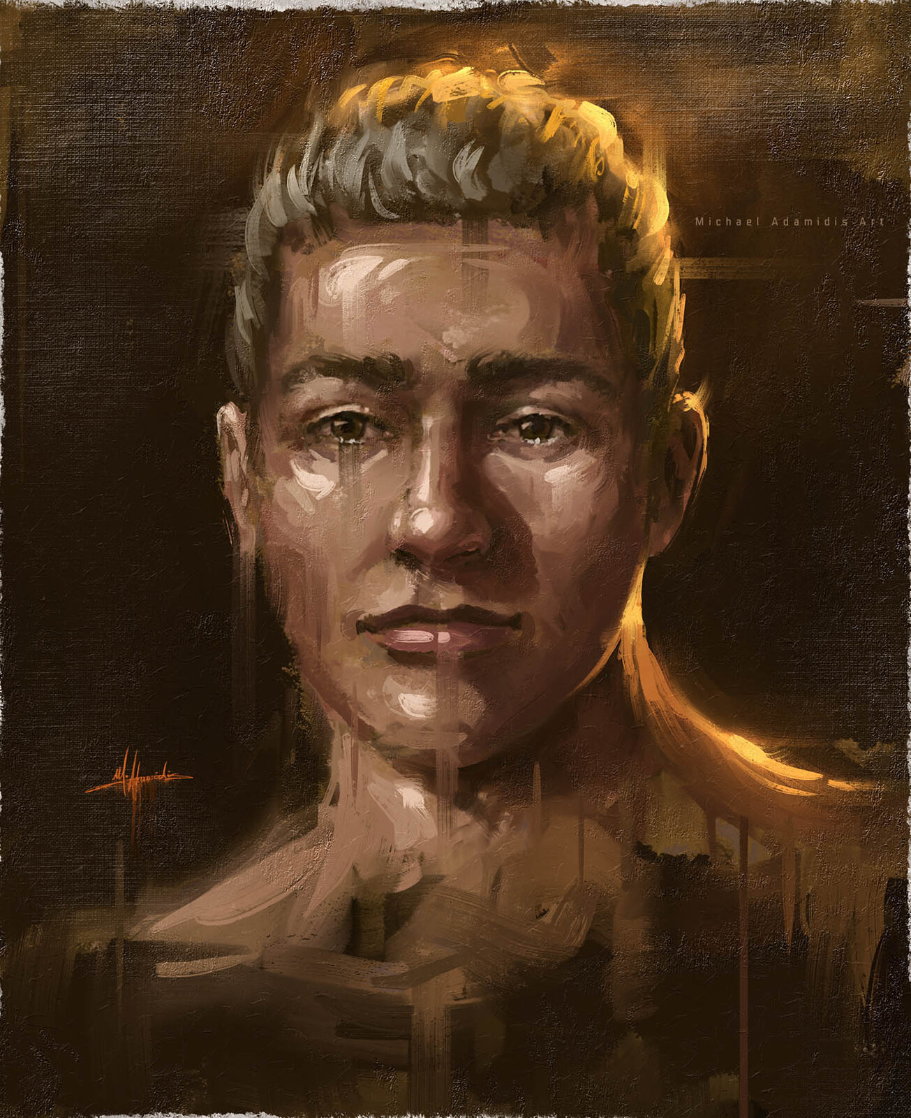 Digial Portrait - Oily, Painterly, Artistic Style