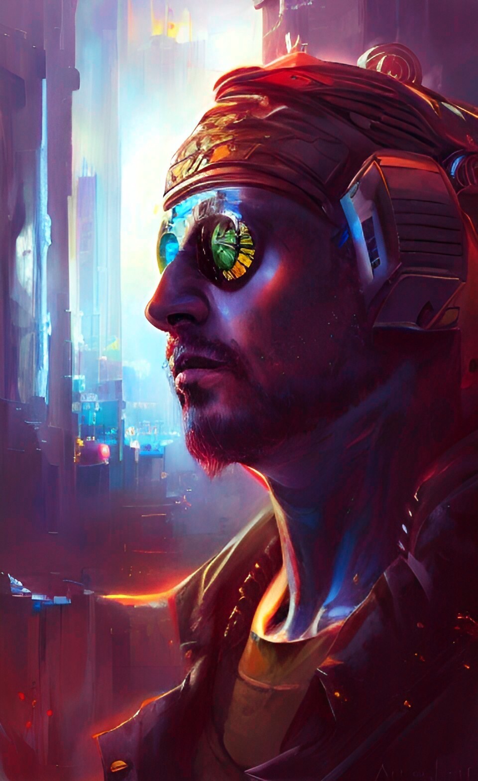 ArtStation - Cyberpunk Dionysus