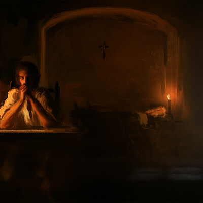 Joseph feely silence praying study resized