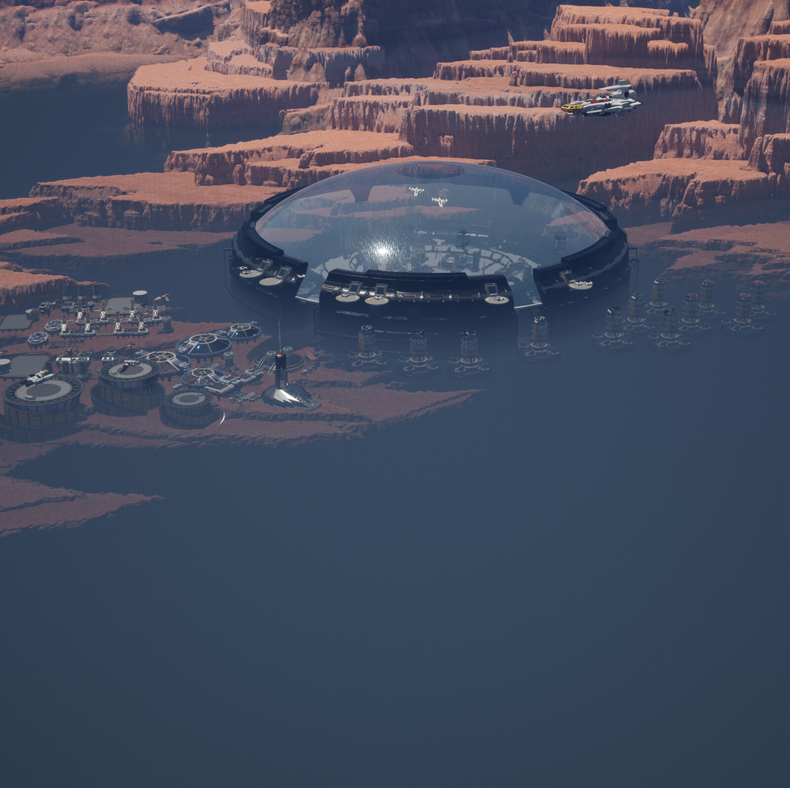 Minerva Interstellar Research Ring; Outpost Supply Vessel  #2