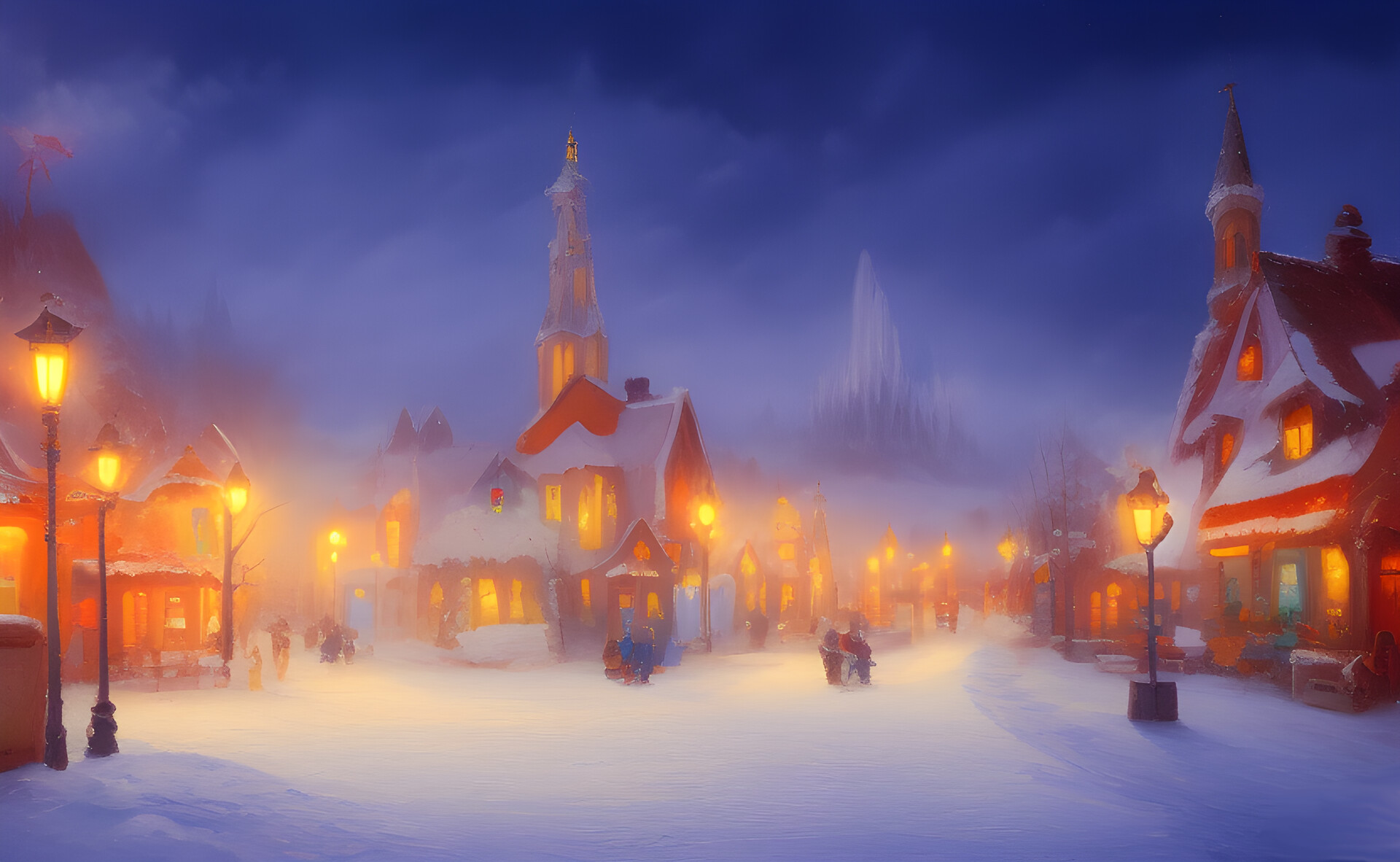 ArtStation Winter Nights