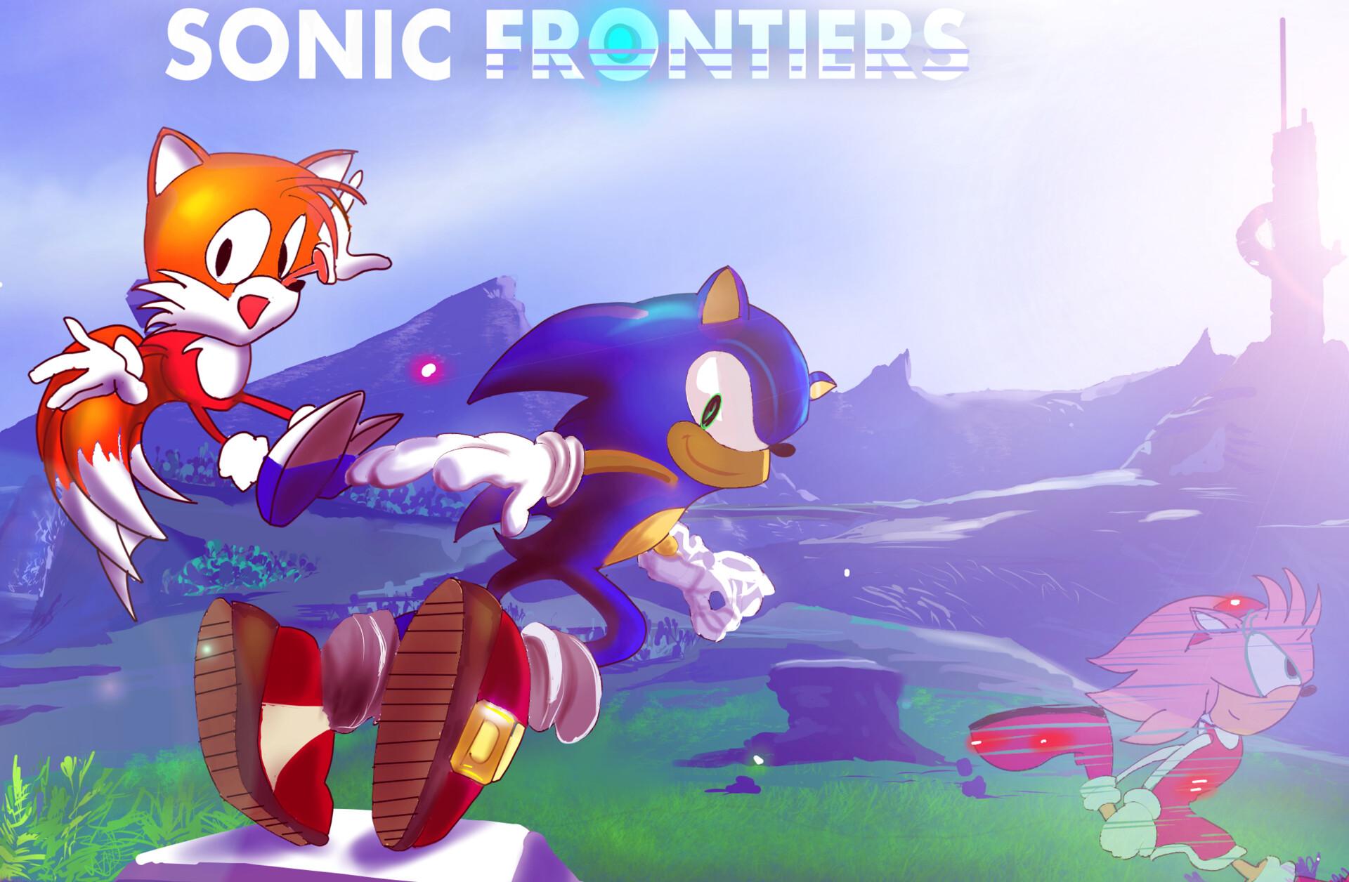 ArtStation - Sonic Frontiers - Hyper Sonic