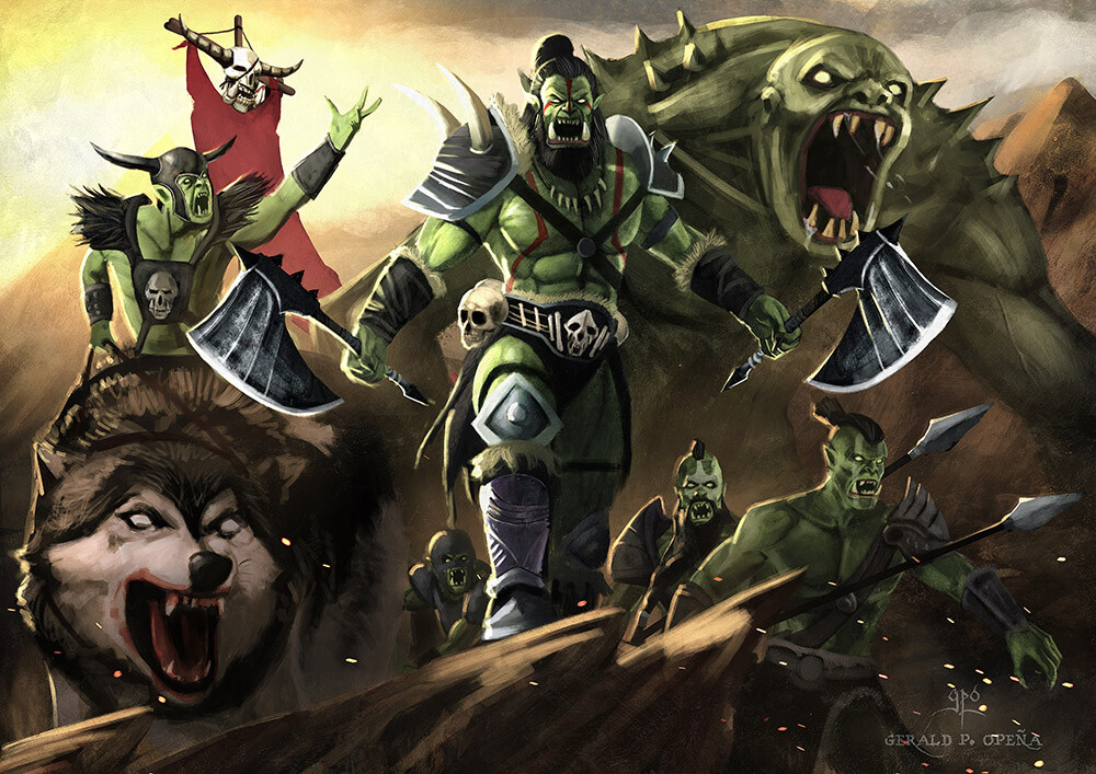ArtStation Orc Horde