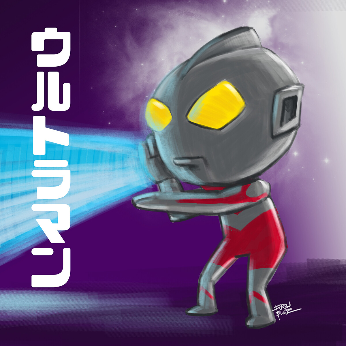 ArtStation Chibi Ultraman