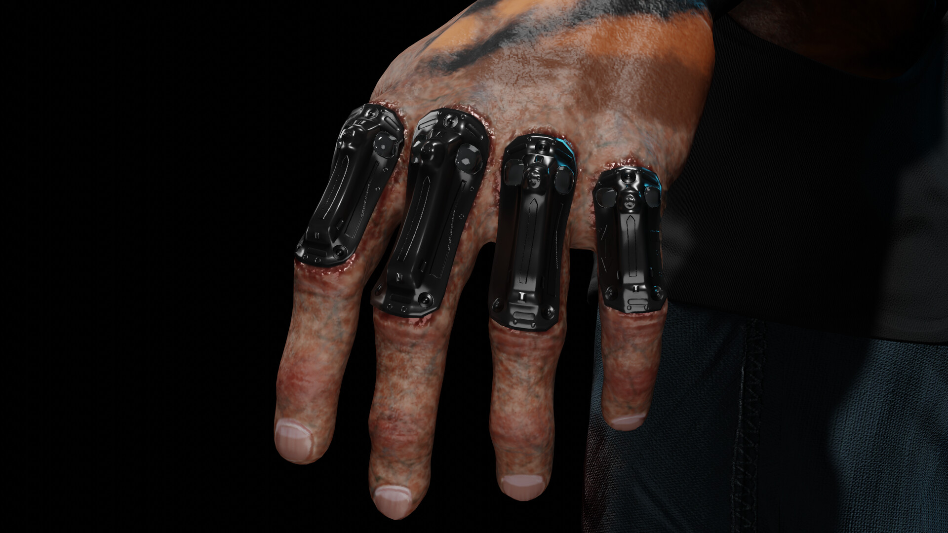 Damir Pejinovic Cyberpunk 2077 Animal ganger