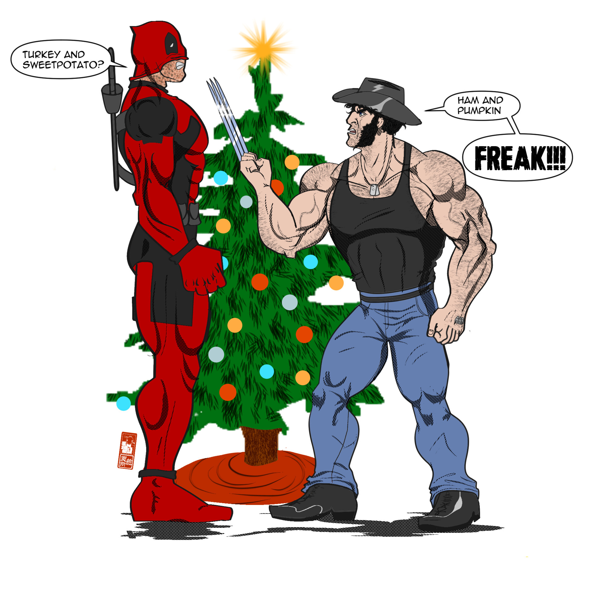 Deadpool And Wolverine Christmas Calendar