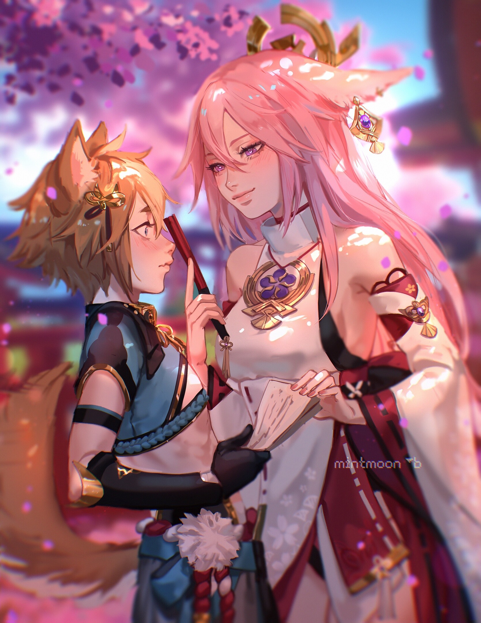 ArtStation - Gorou x Yae