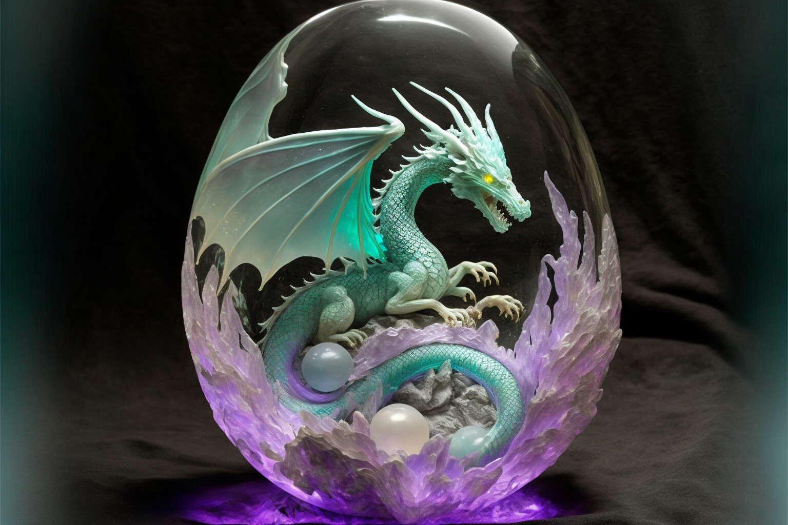 ArtStation - Crystal Dragon Egg