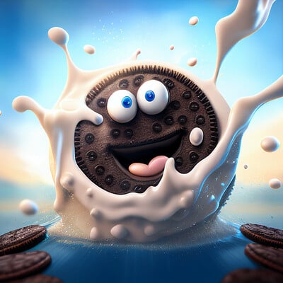 Keith griego keetgreego ultra stunning happy oreo cookie character ocean of 206af496 41a3 470f a738 60f23194c427