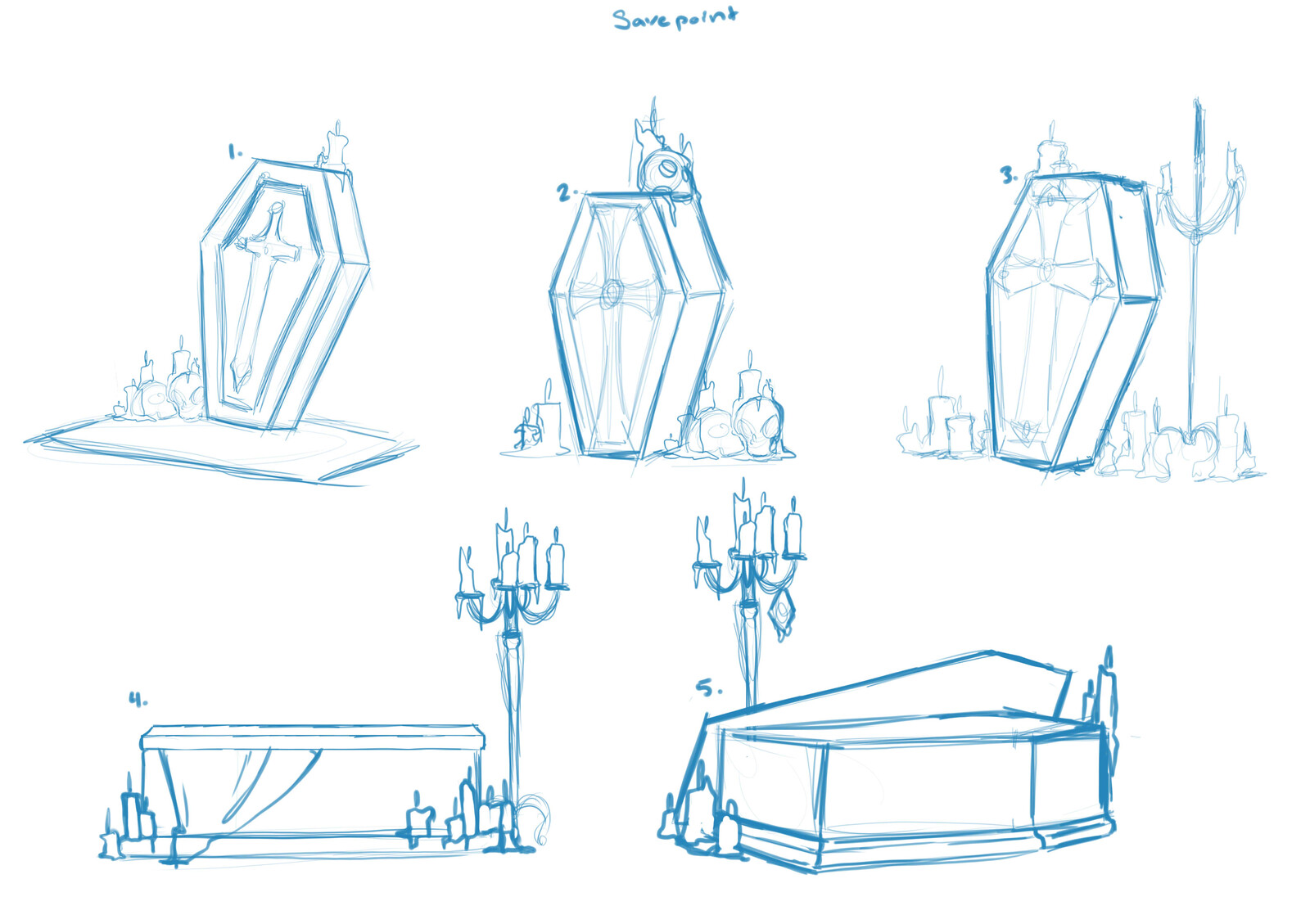 First Draft Sketches