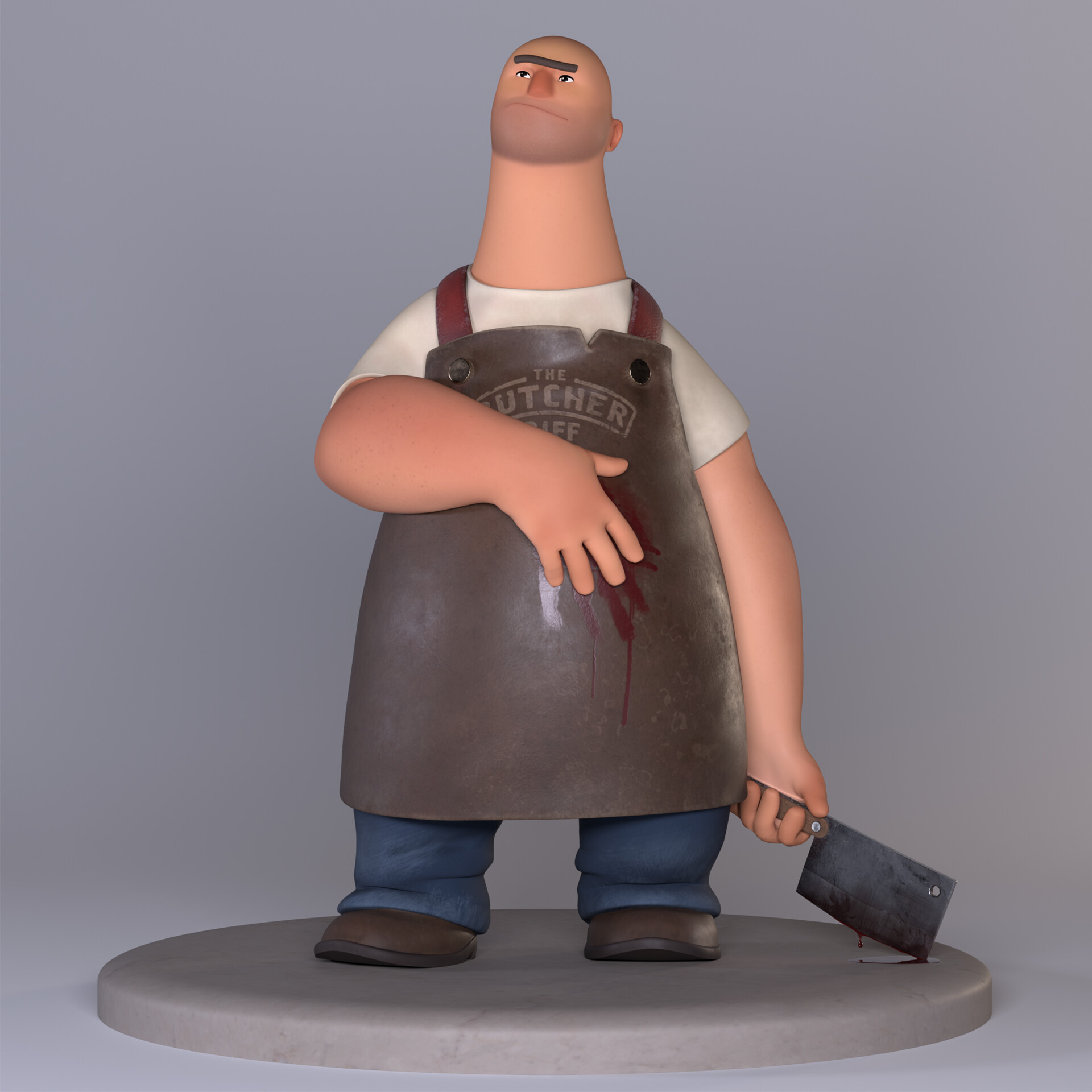 ArtStation THE BUTCHER BIFF