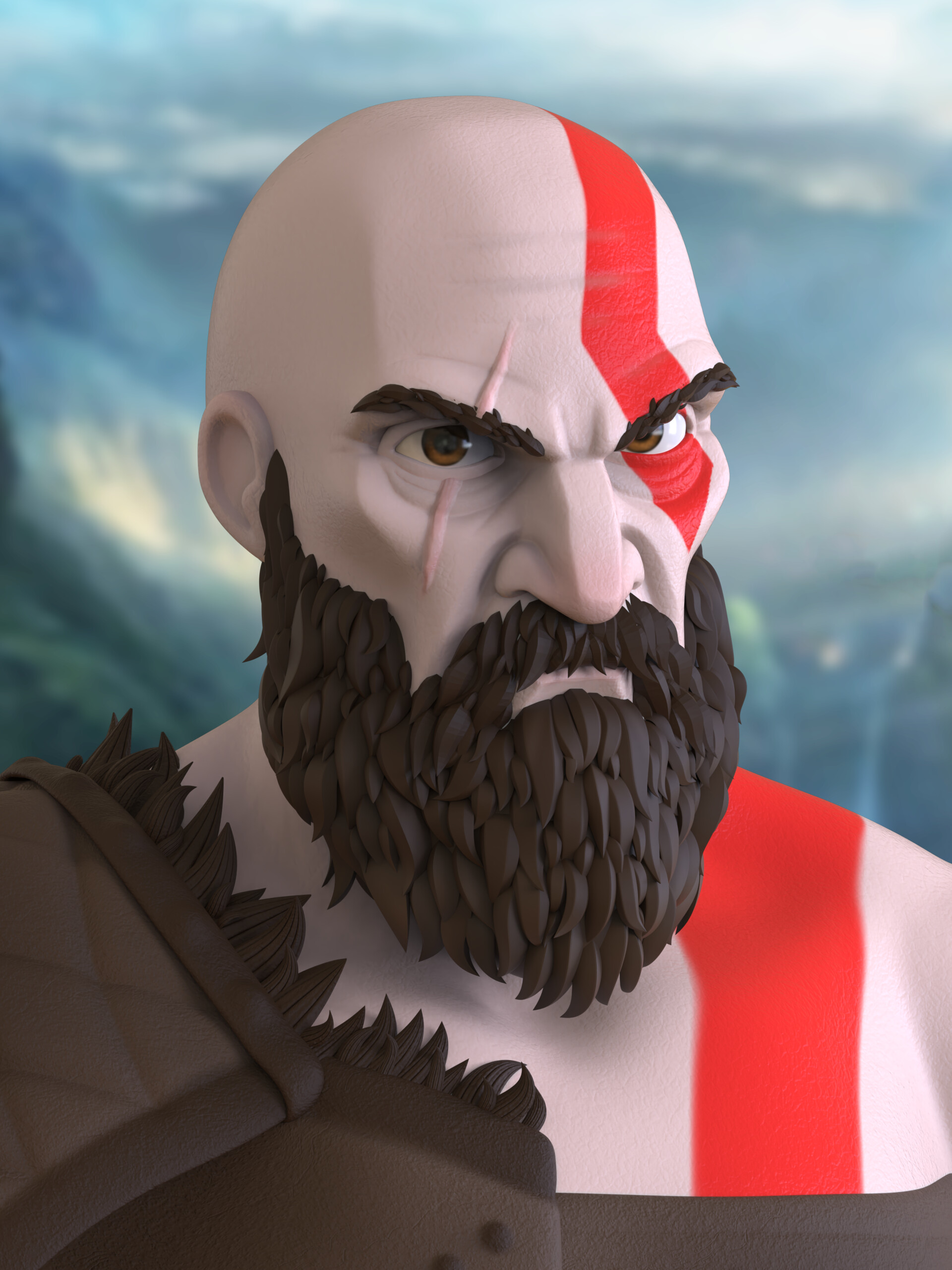 artstation-kratos