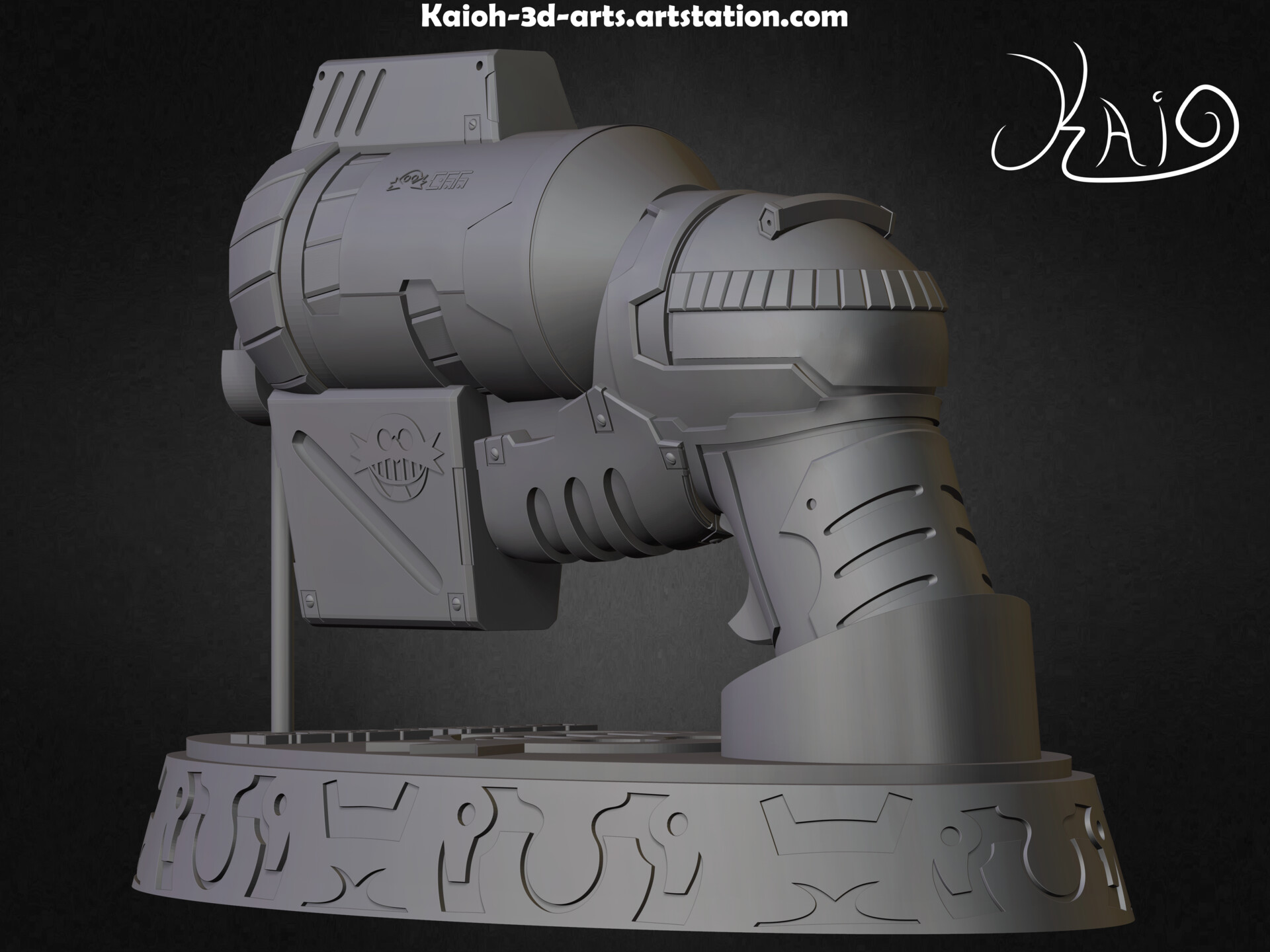 Kaio Augusto - Commision - PSO2 - Dr. Eggman's Eggblaster