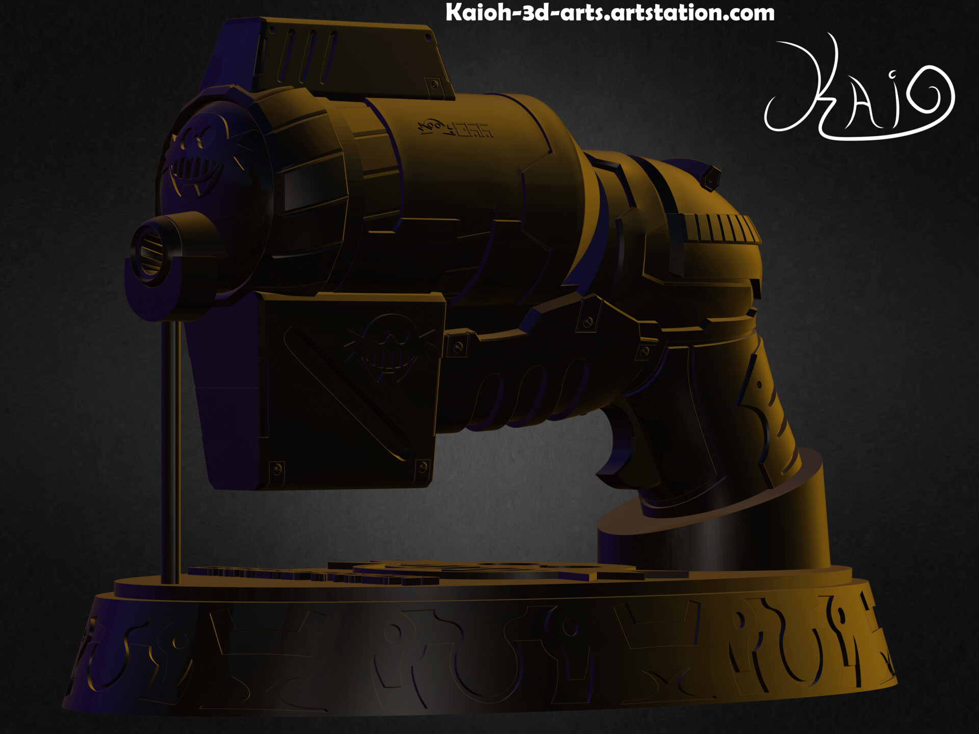 Kaio Augusto - Commision - PSO2 - Dr. Eggman's Eggblaster