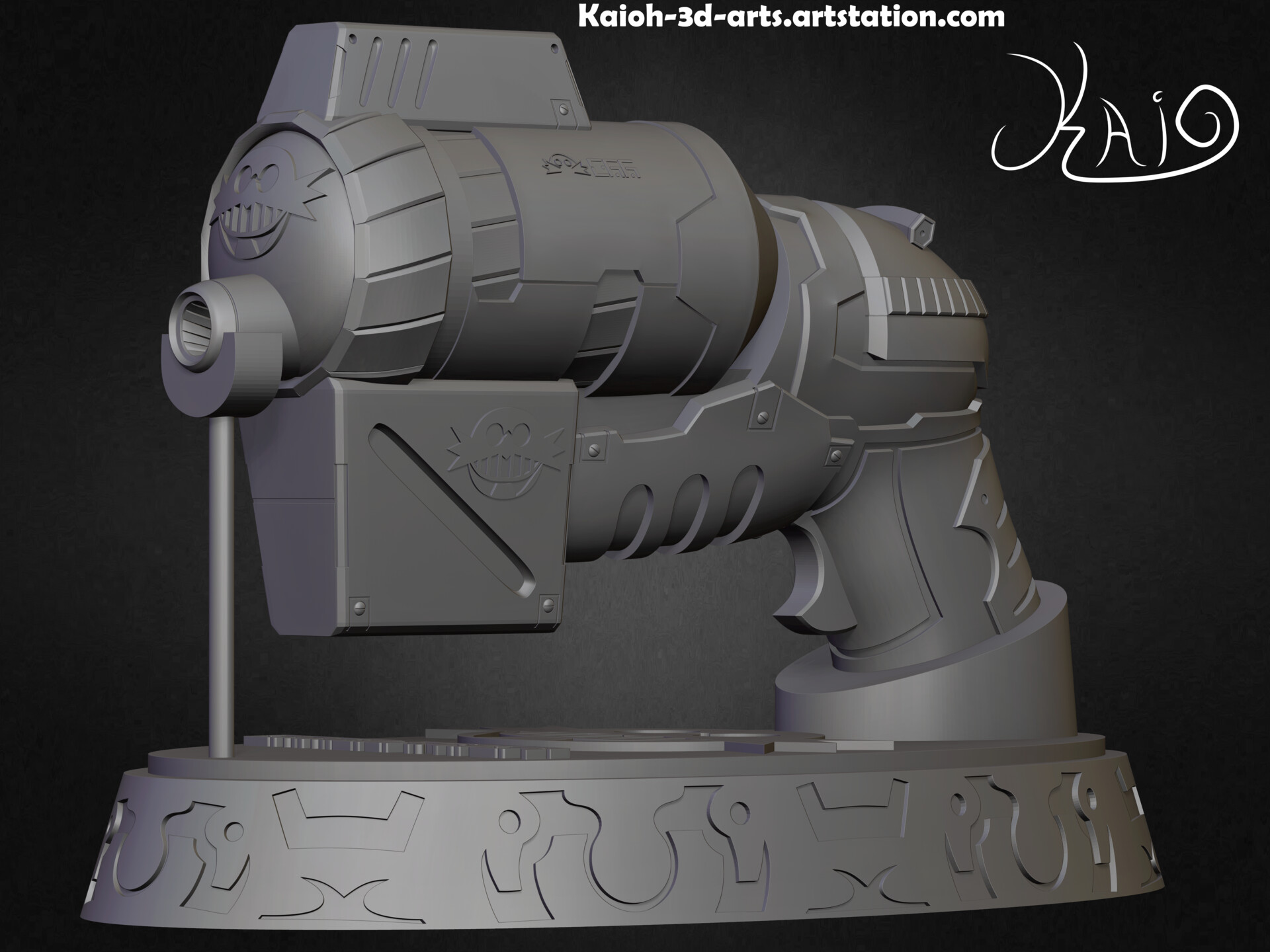 Kaio Augusto - Commision - PSO2 - Dr. Eggman's Eggblaster