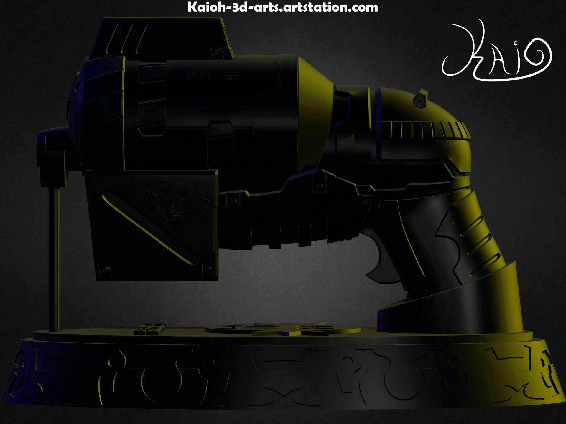 Kaio Augusto - Commision - PSO2 - Dr. Eggman's Eggblaster