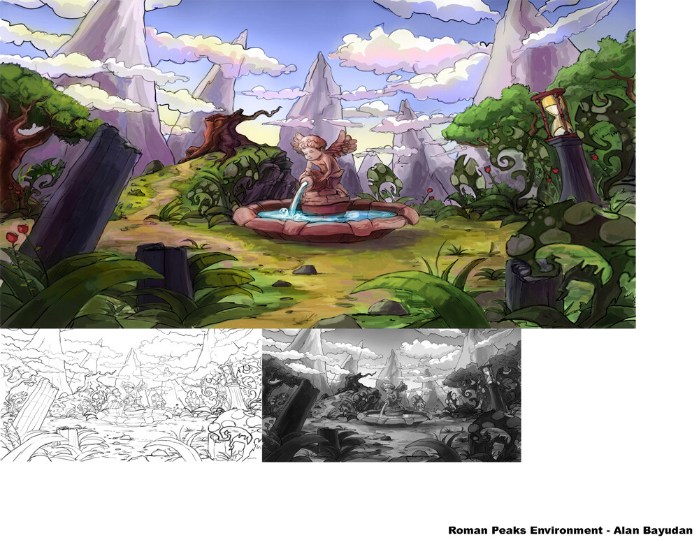 ArtStation - Environments Fantasy Style