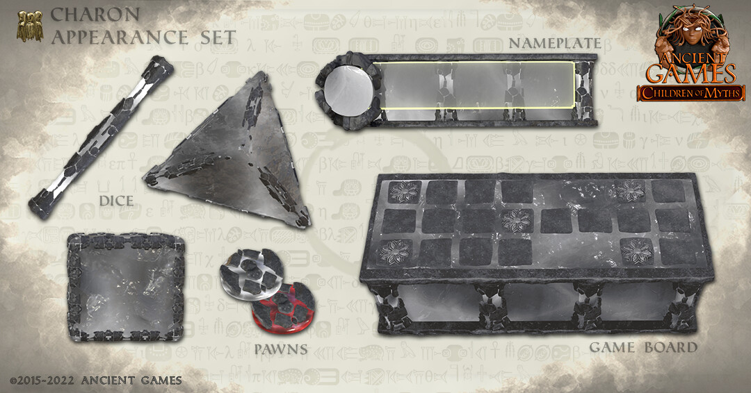 Sullivan Bousinière - Ancient Games - Charon Set
