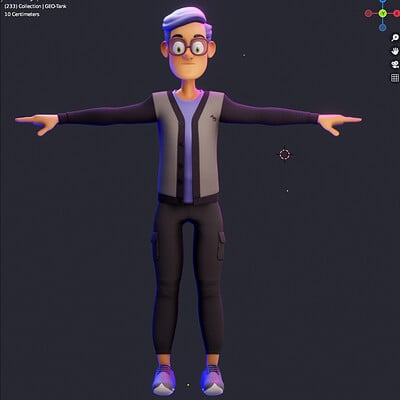 Character Design using ZBrush and Blender