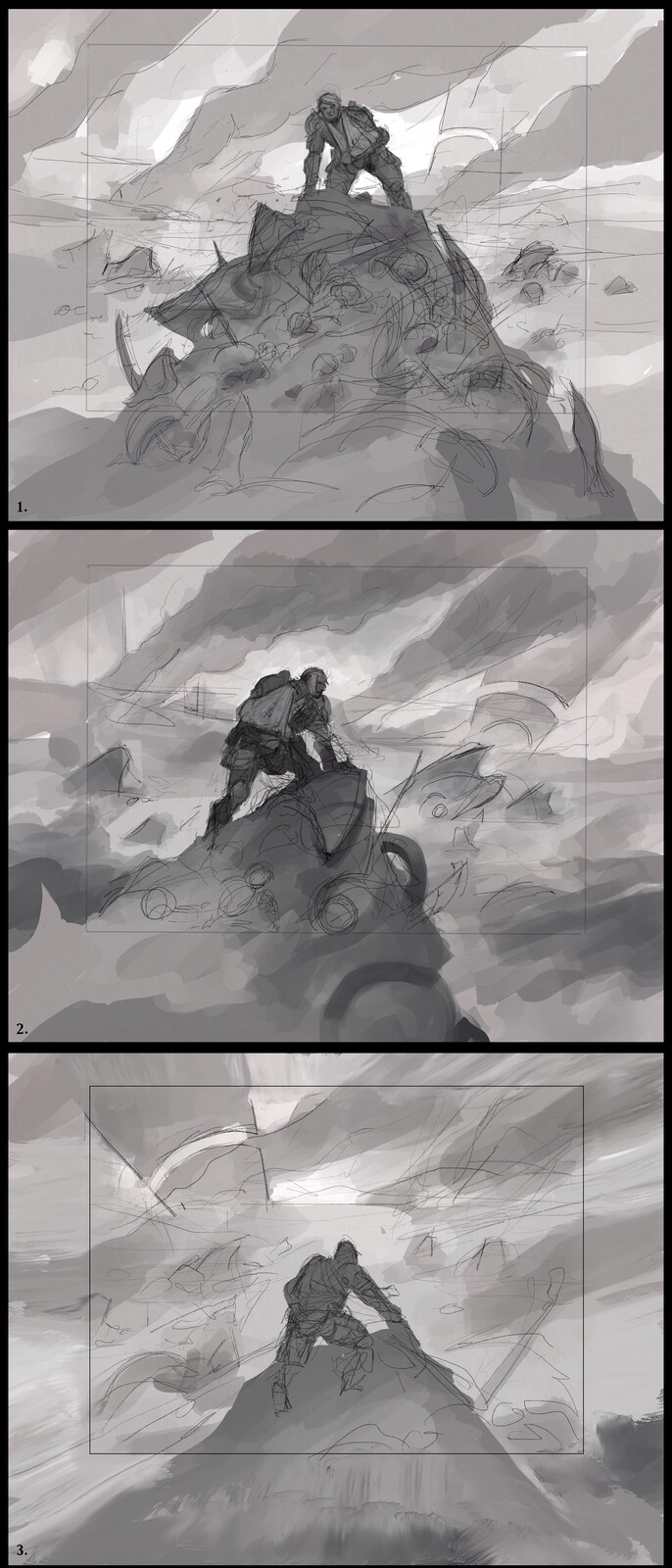 Test of Endurance sketches