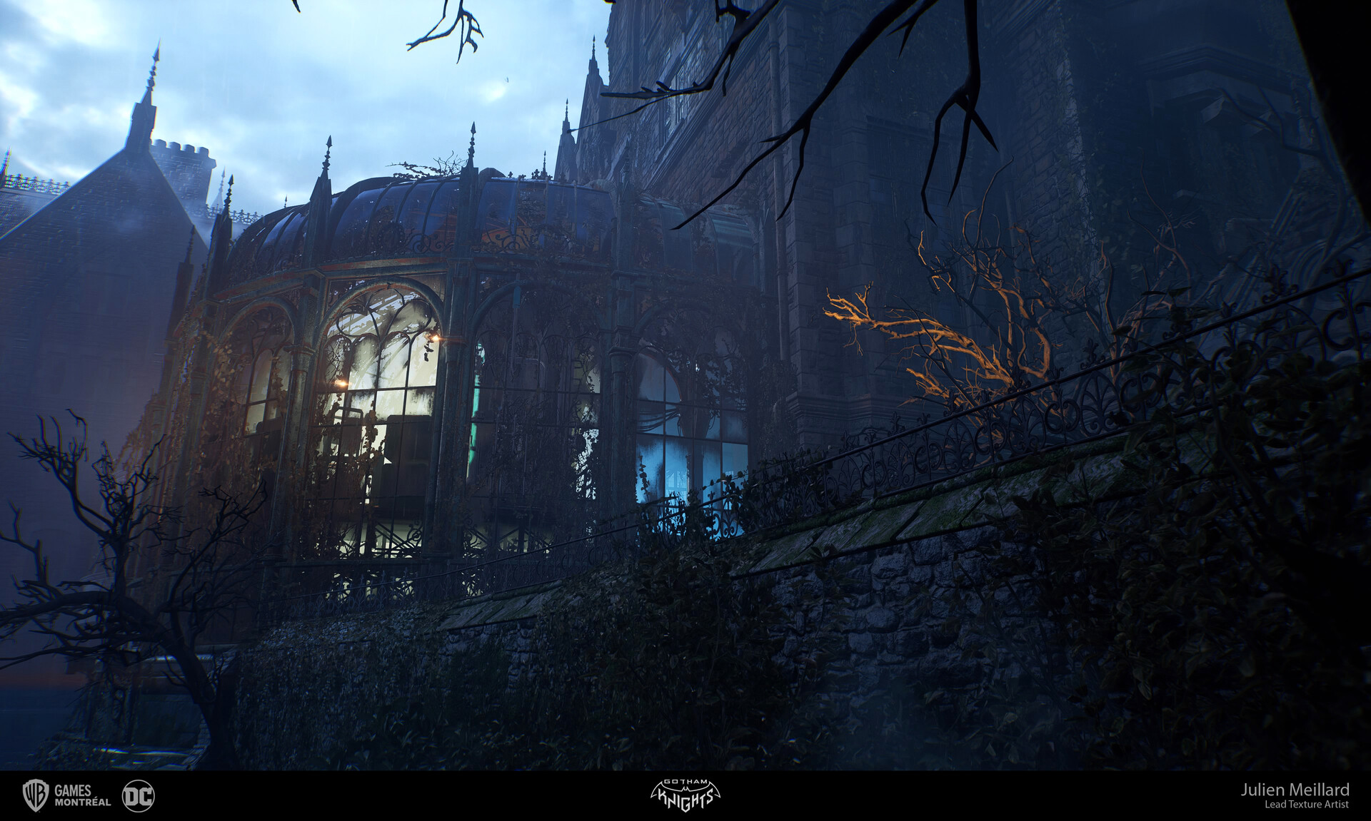 Julien Meillard - Arkham Asylum Exterior