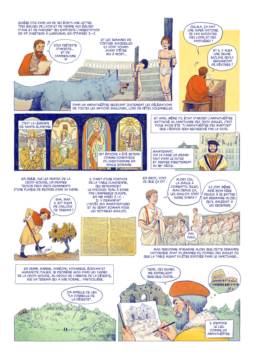 L'amphithéâtre des 3 Gaules - Édition L'Épicerie Séquentielle
