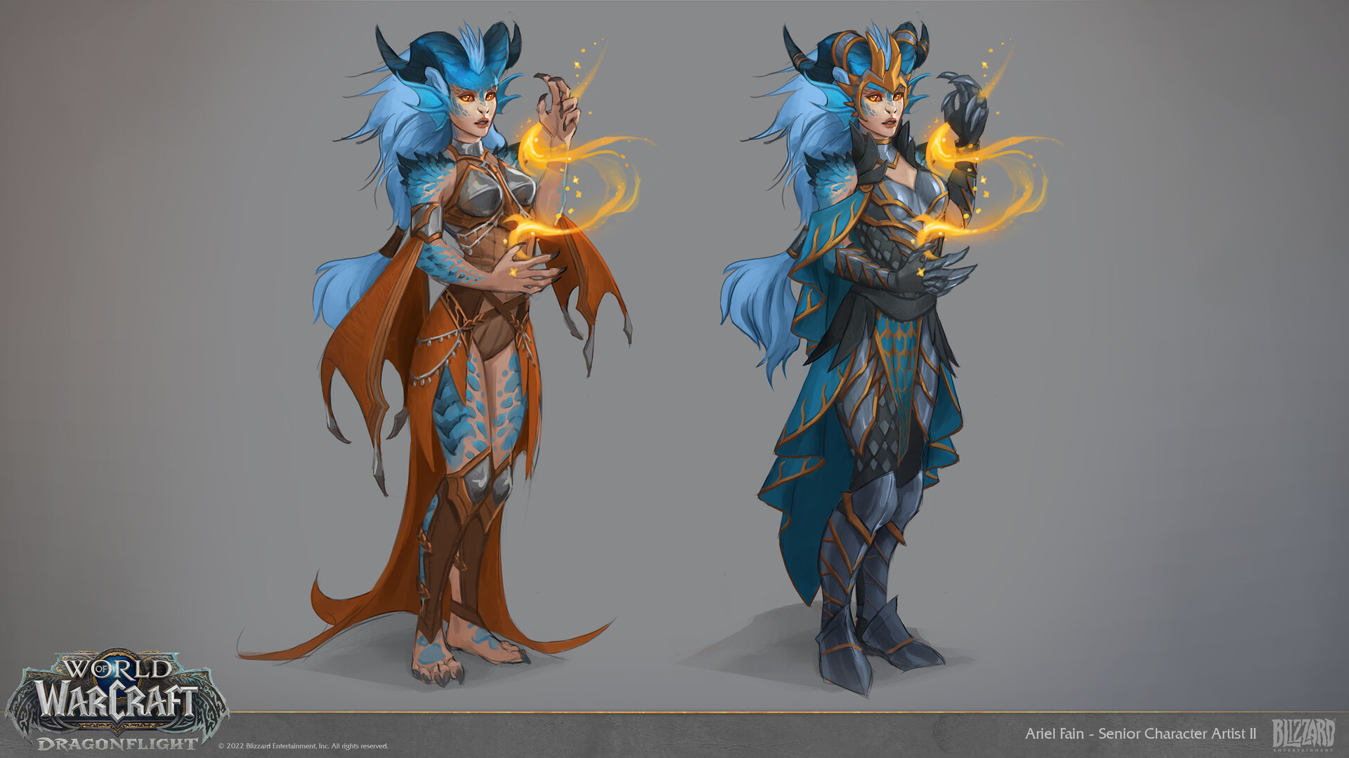 Ariel Fain Dracthyr Visage