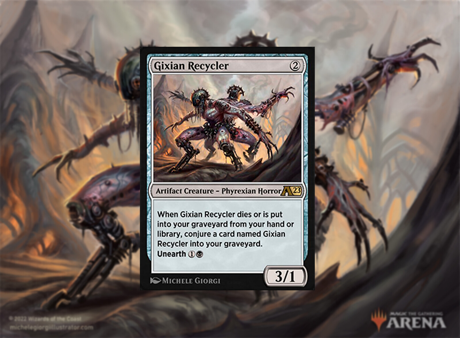 Michele Giorgi - Gixian Recycler: The Brothers War-MtG Arena