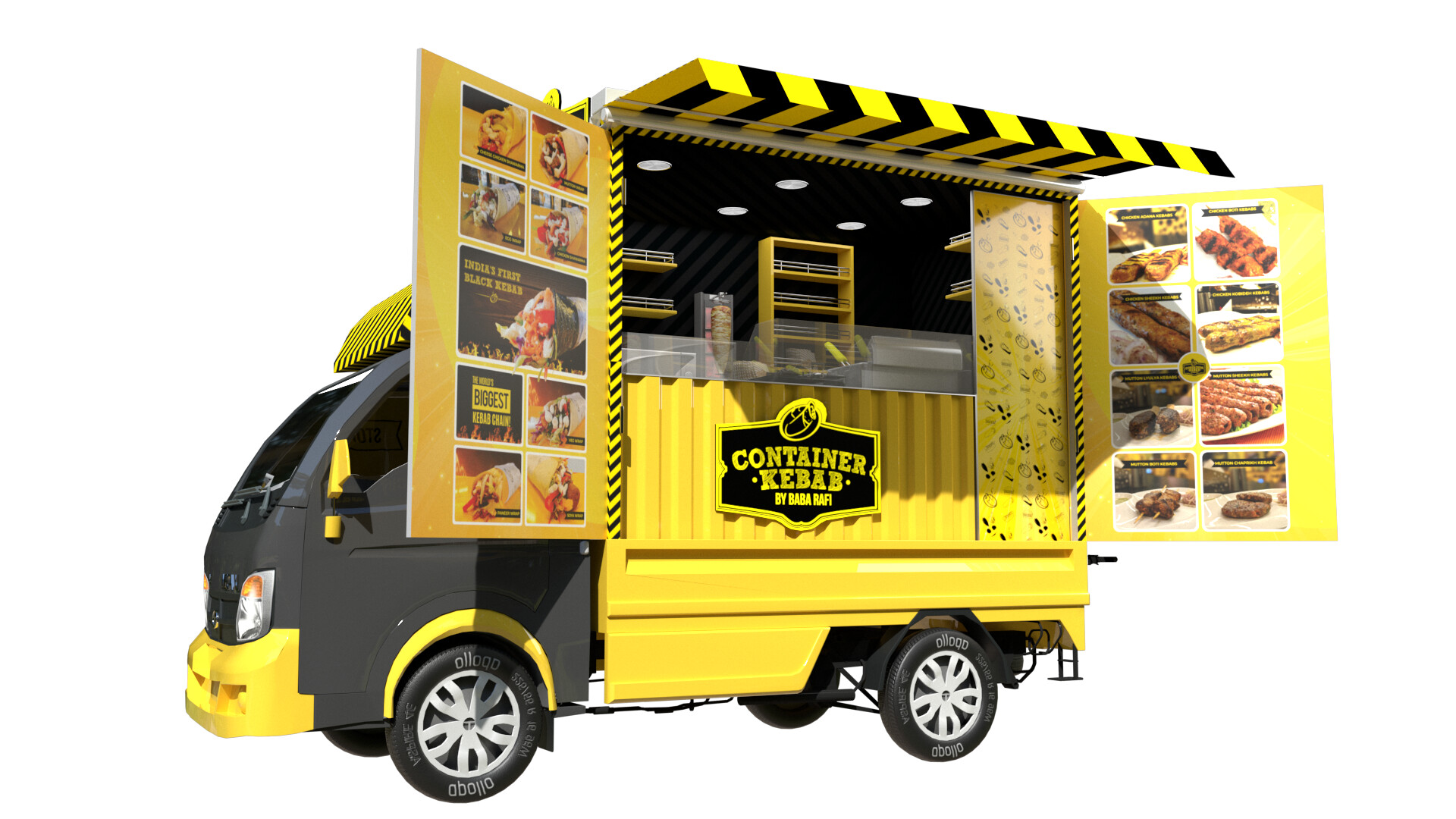 Tata ace food store van