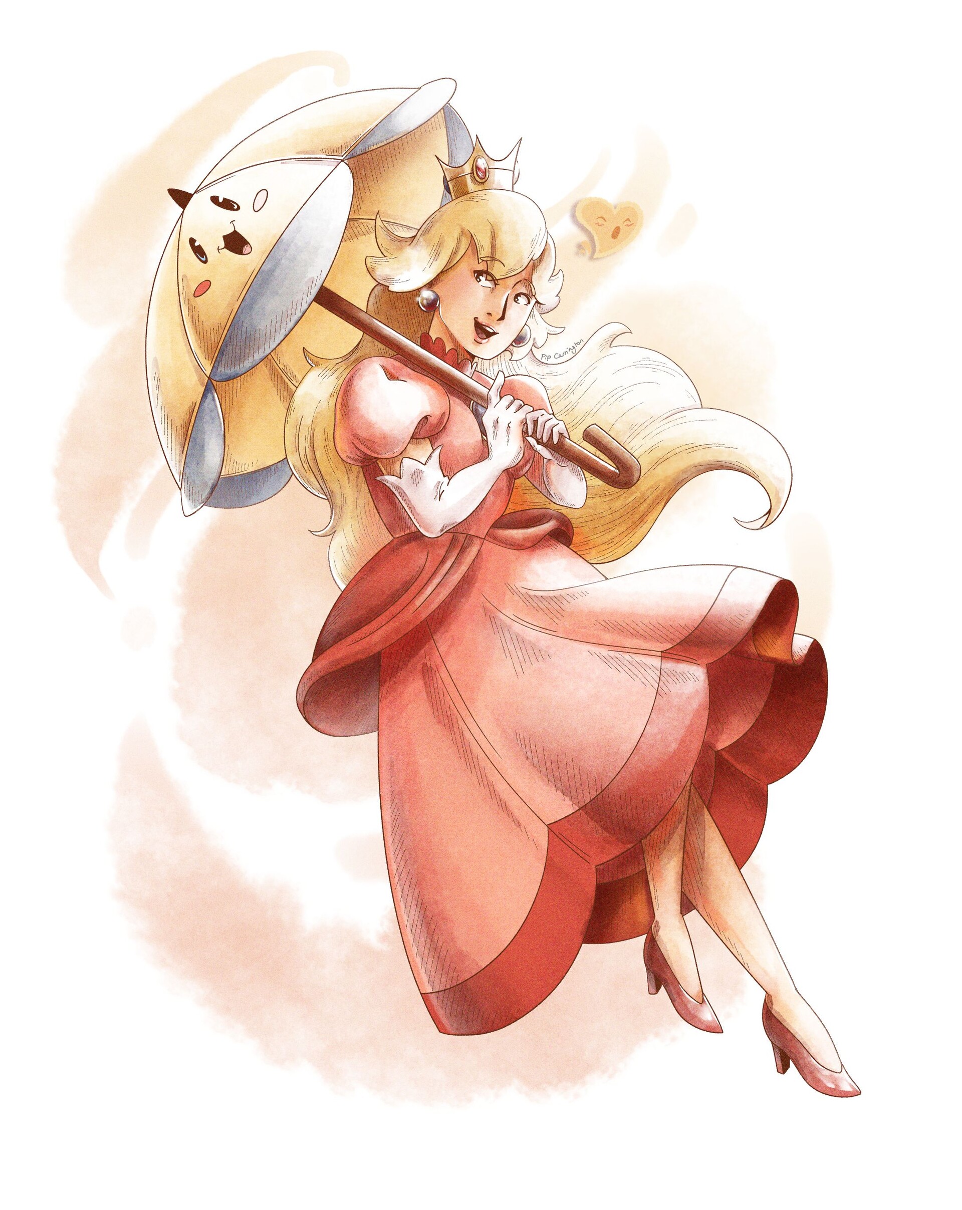 ArtStation - Super Princess Peach