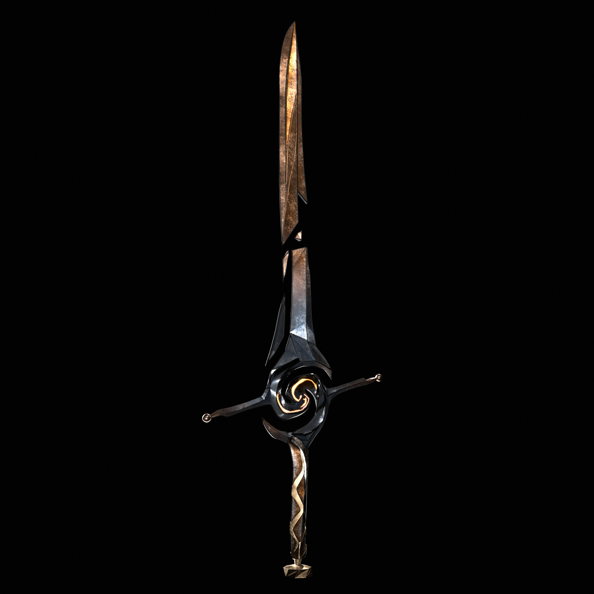 ArtStation - Sword practice from concept