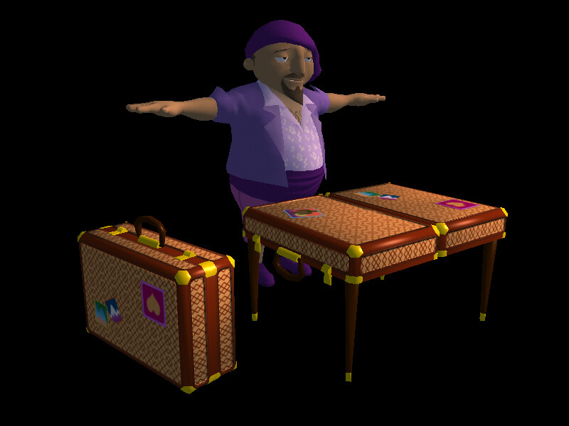 a traveling table