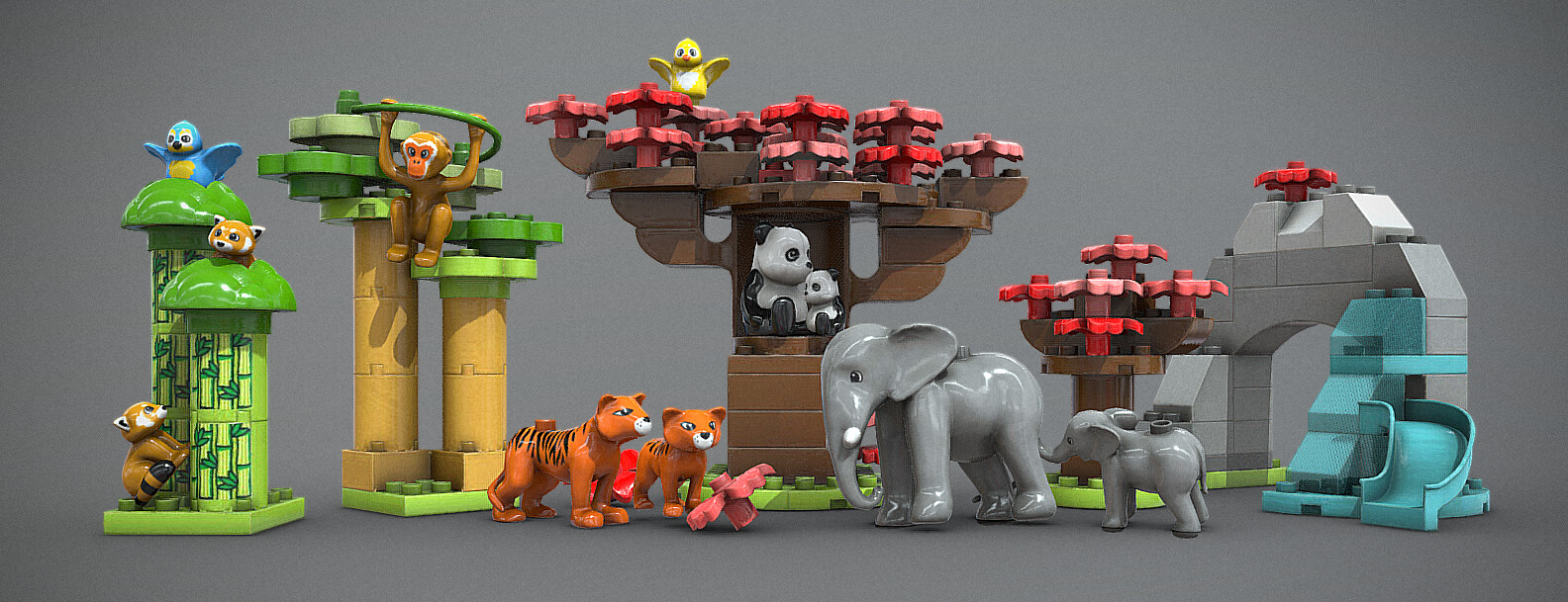 Lego sales hyena animal