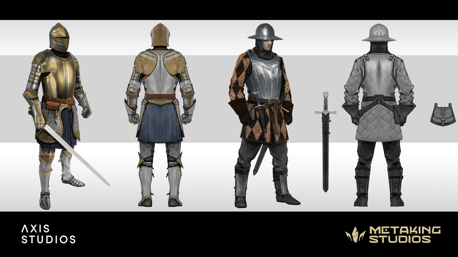 Royal Guard and Defender units concept art.