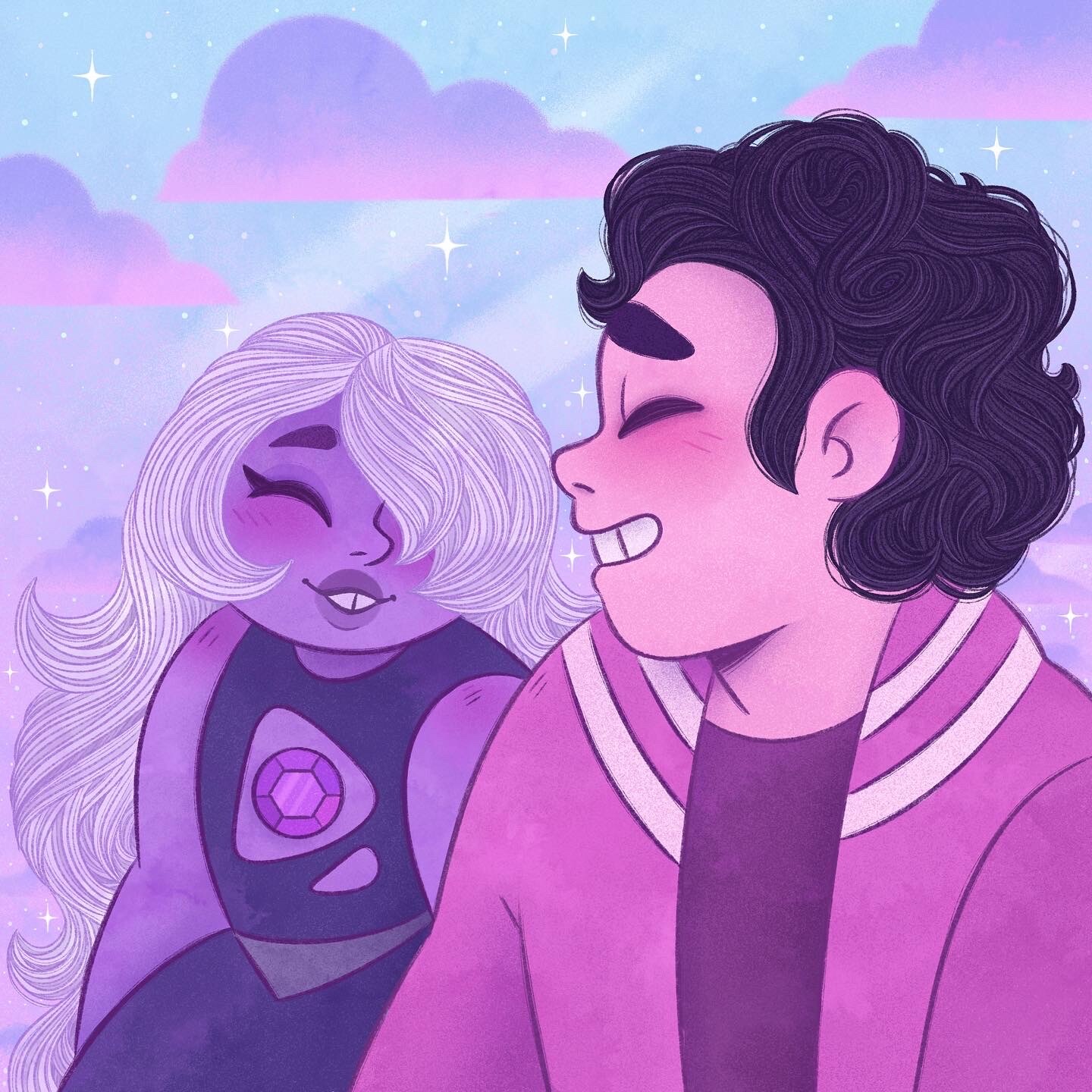 ArtStation Steven and Amethyst