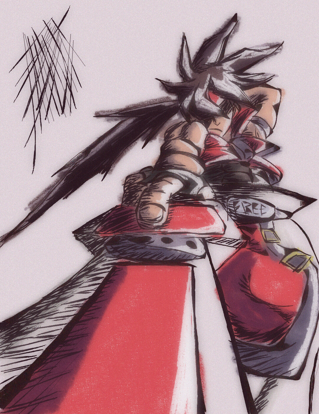 Kimberli Le - Sol Badguy Drawing 1