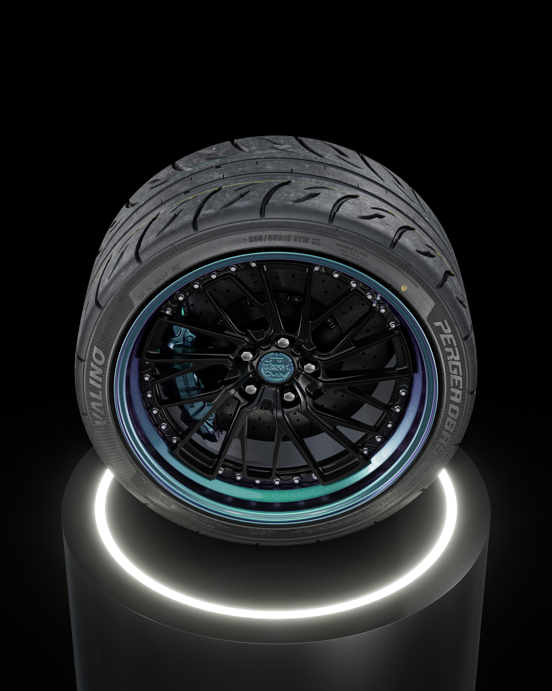 ArtStation - Valino Pergea 08RS • 285/35 R18 (97W) XL (Real World