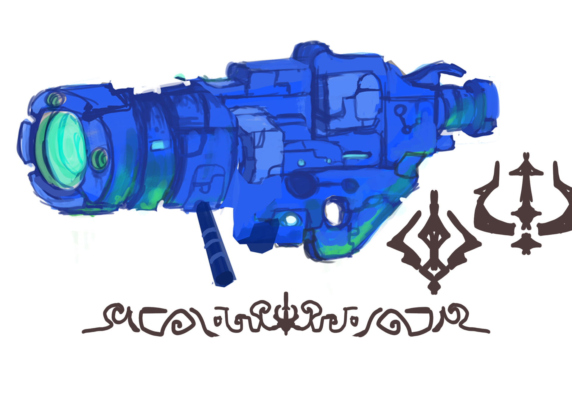 ArtStation - Tidal Wave rocket Launcher