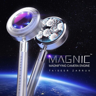 Taiseer zarruk magnic magnifier