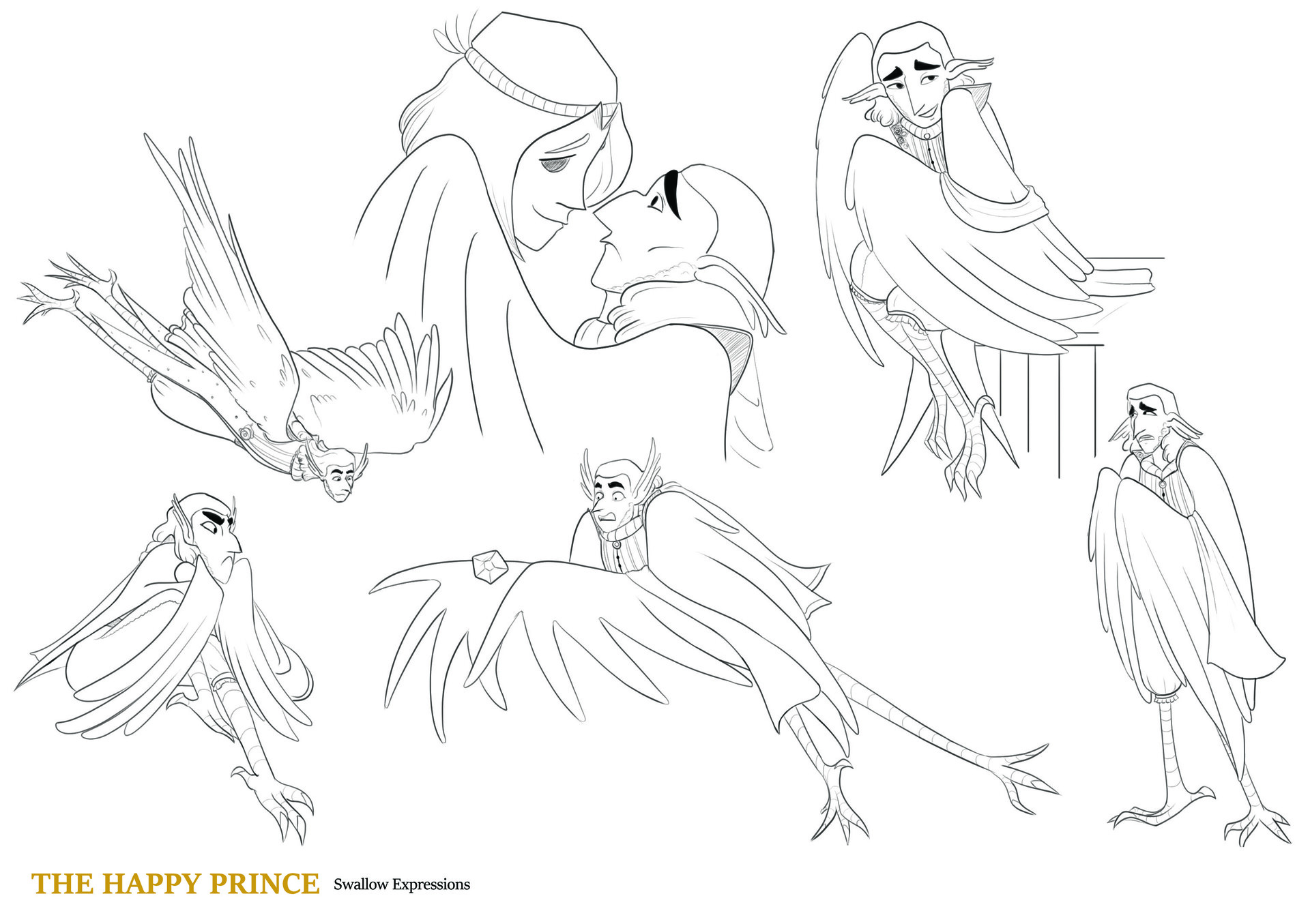Character Sketch of the Swallow ||The Happy Prince || Class:9th - YouTube