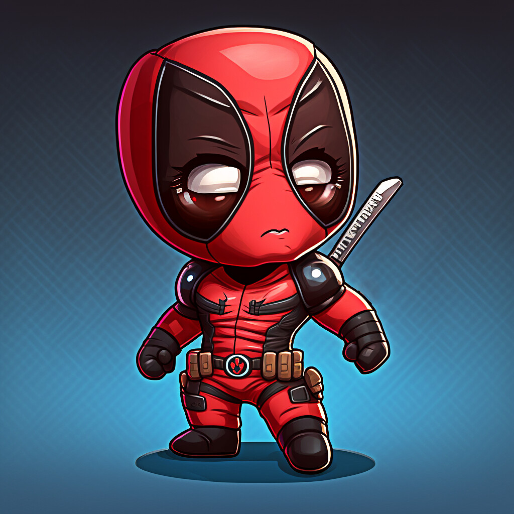 ArtStation - Chibi Deadpool