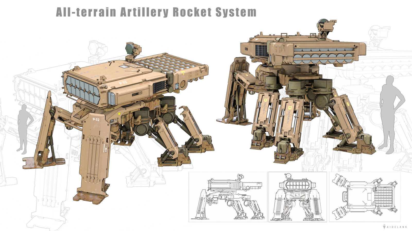 All-terrain Artillery Rocket System