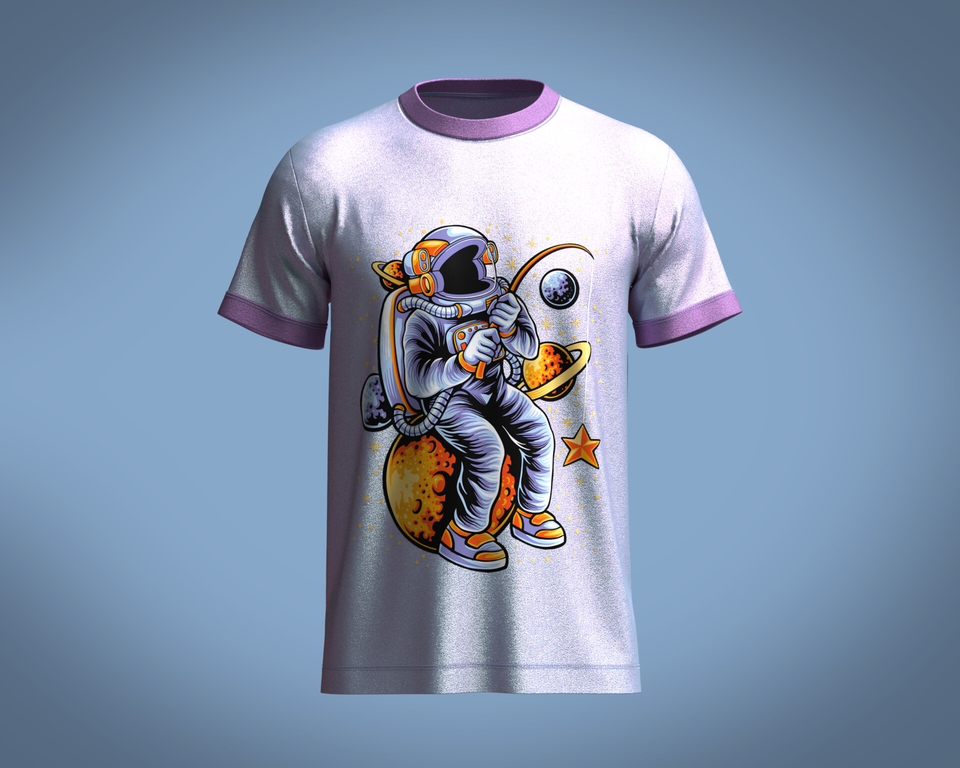 T-shirt Final Club NASA, Taille S, Noir, Pour Homme (Neuf Sans étiquettes)