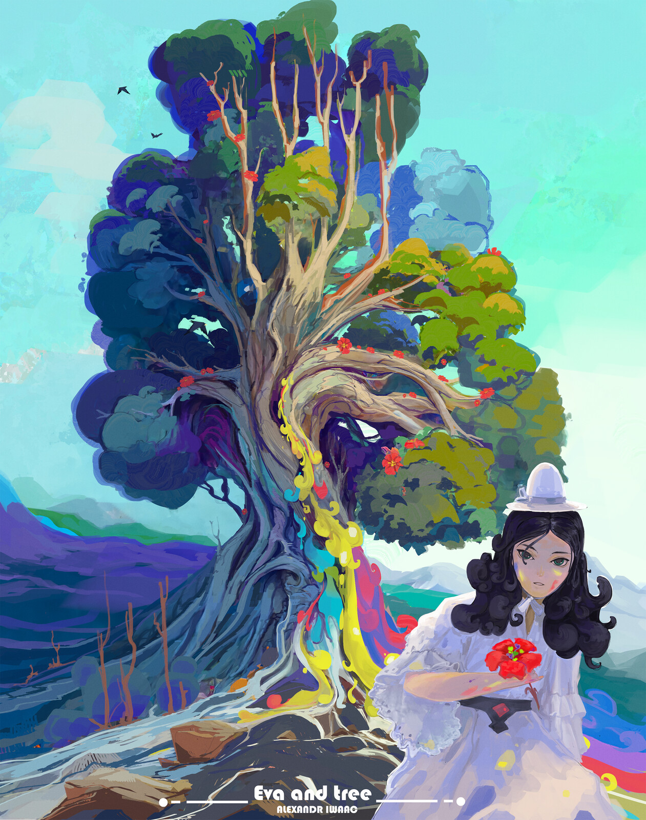 Eva and tree
