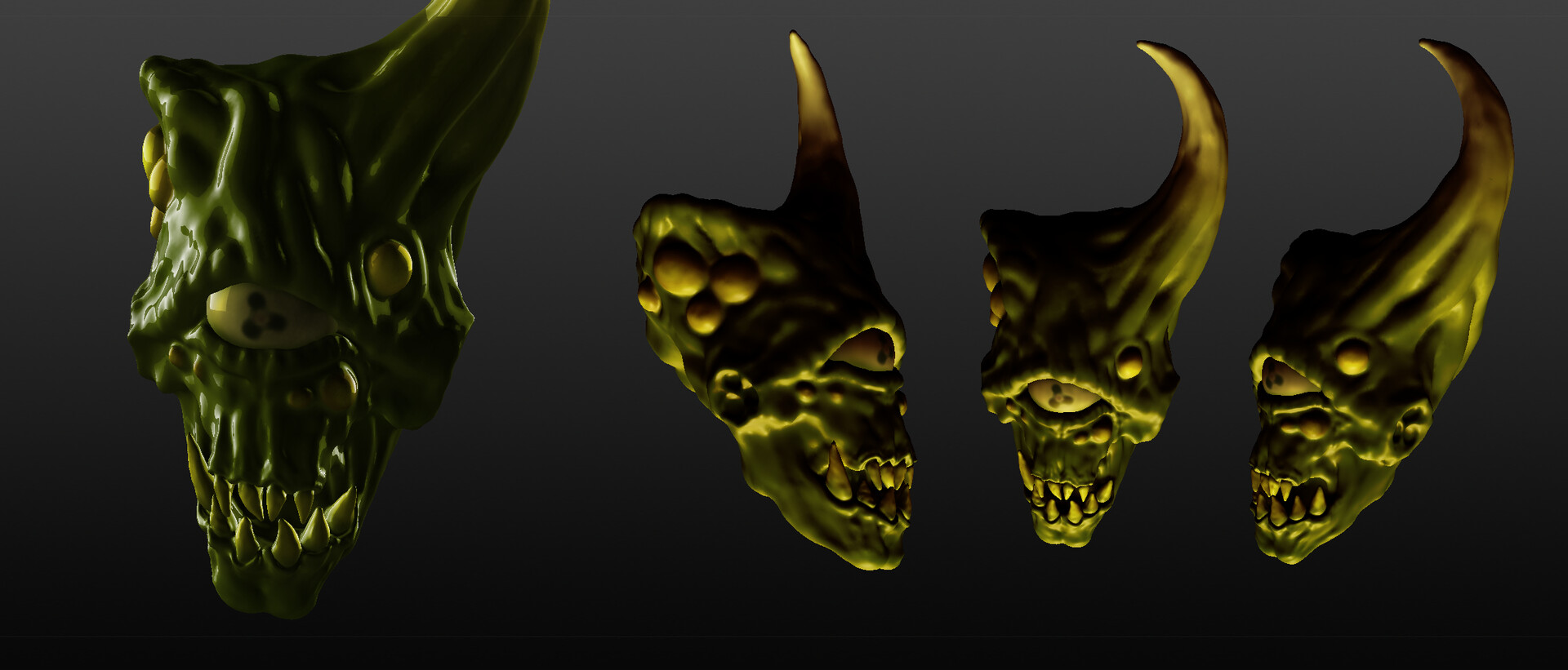Artstation nurgle plague walker head