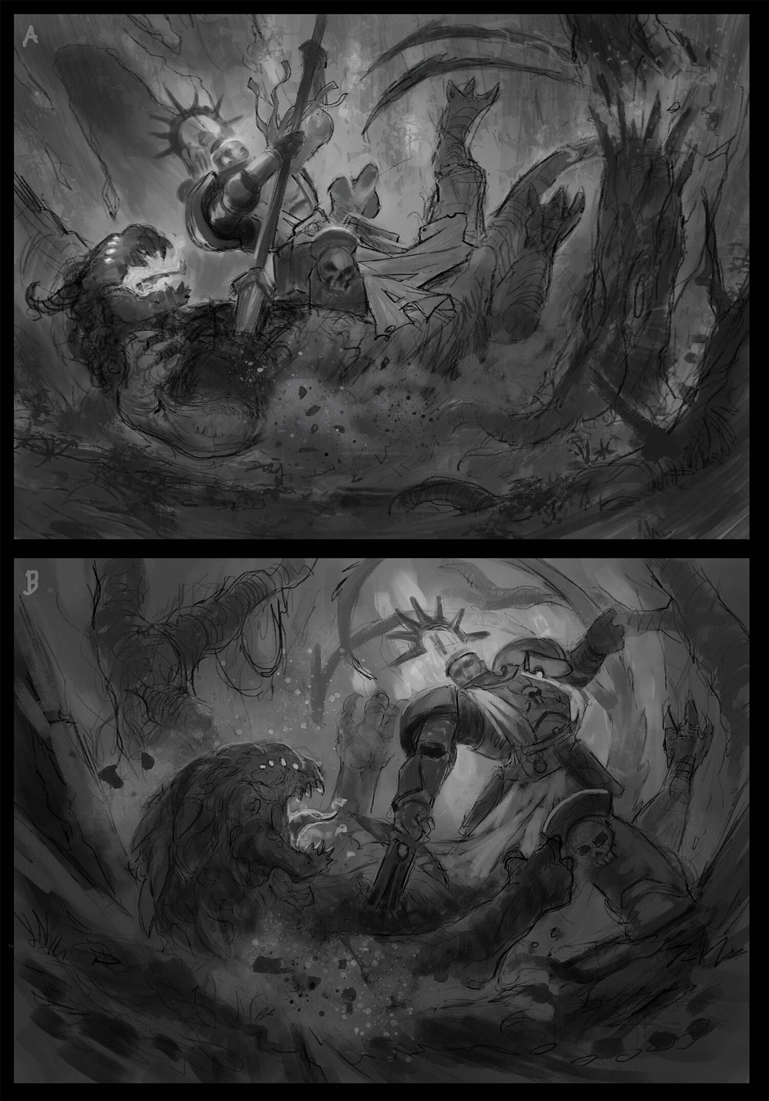 ArtStation - First Founding: Interior Art