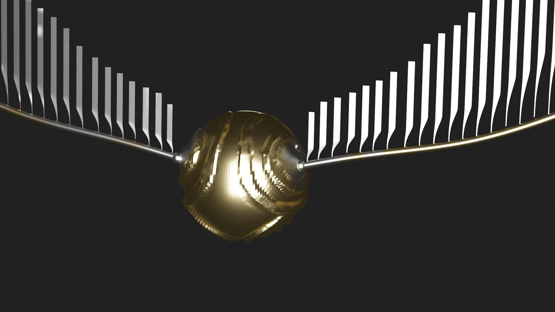 ArtStation - Golden Snitch. Harry Potter