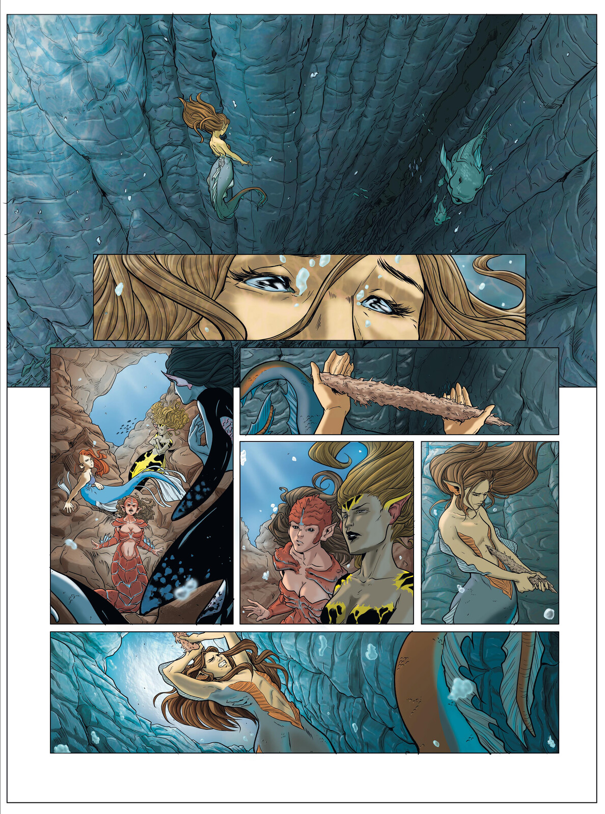 Sirens and Viking tome 4 for Les Humanoïdes Associés