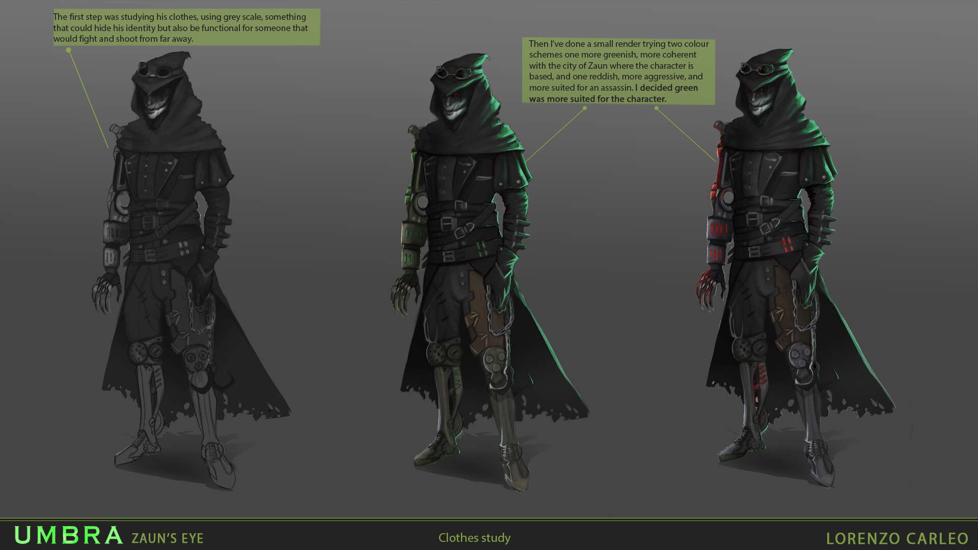 Umbran Studies – Concept Art